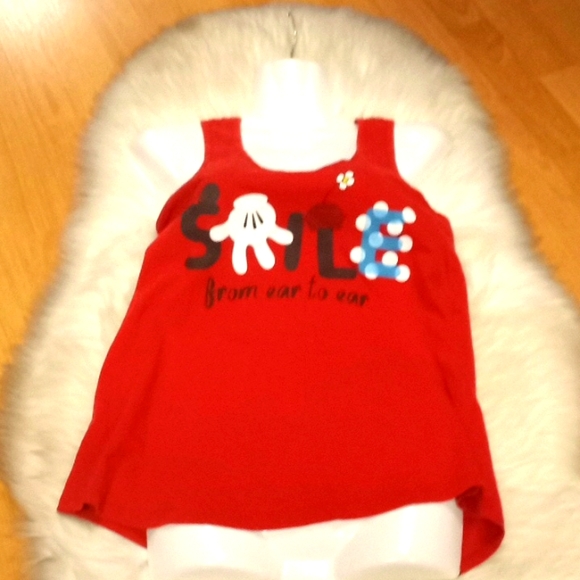 Disney Store Smile from Ear to Ear Minnie Mouse Tank Top - Picture 9 of 11